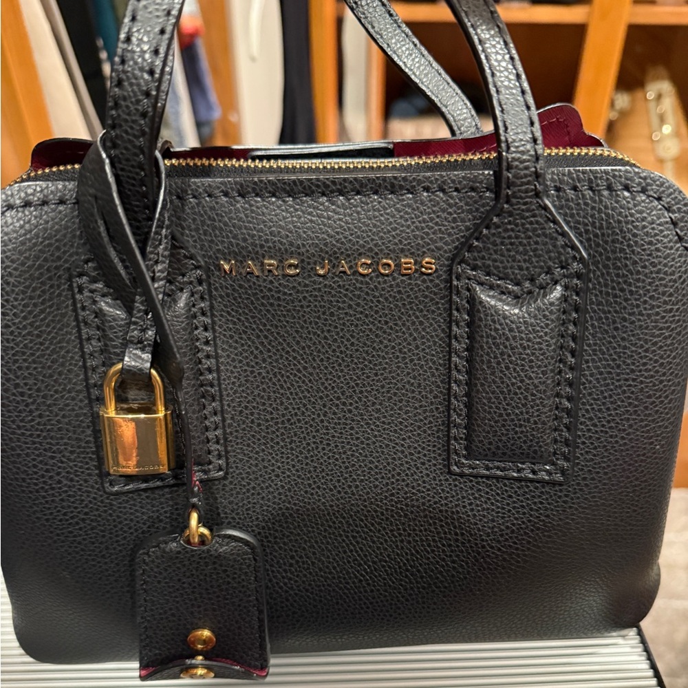 Marc Jacobs “The Editor 29” Leather Crossbody Bag – Black - Picture 2 of 9